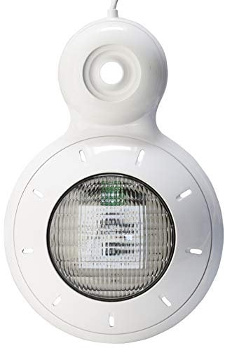 Gre PLPB14 - Projecteur à LED Blanche pour Piscine surélevée, 21 W 25,5 x 8 x 39 cm Blanc
