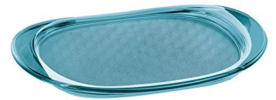 Guzzini Vassoio Piccolo Feeling, Blu Marino, 32 x 20.8 x h2.7 cm