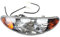 Xfight-Parts Scheinwerfer komplett mit Blinkern orange FIG16C-1 für Jinan Qingqi Rex RS 450 OFF-LIMIT/TRIBAL-Scooter/CAPRIOLO 50 QM50QT-6A