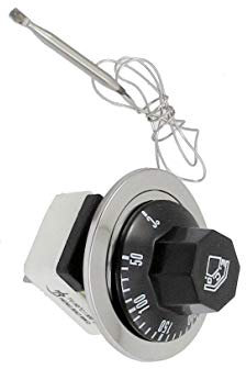 Aexit AC 250V 16A 3 Terminals NO NC Control Kapillar-Thermostat 50-300C