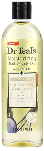 Moisturizing Nourishing Bath & Body Essential Oil, Coconut Oil, 8.8 fl oz (Pack of 2)