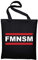 STYLETEX23 #3 Feminism FMNSM Jutebeutel Shopping Bag, schwarz