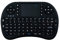 Mini Bluetooth Keyboard for iPhone 11 Pro Smartphone Wireless AZERTY Rechargeable (Black)