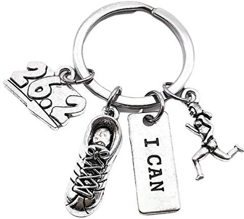 Amosfun Marathonläufer Läufer Schlüsselbund Laufen Schmuck Marathon Schmuck 26 2 Schlüsselbund ( Kann)