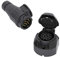 TAEUYYM Enchufes de Remolque 13 Pines Y Zócalo de Remolque 13 Pines, 12V Impermeable Enchufe Zócalo Remolque 13 Pines Hembra Macho, Enchufes de Remolque para RV Camión Auto Conector Remolques