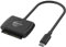 Cable SATA a USB C - Adaptador de disco duro USB C a SATA III compatible con HDD y SSD de 2,5 pulgadas
