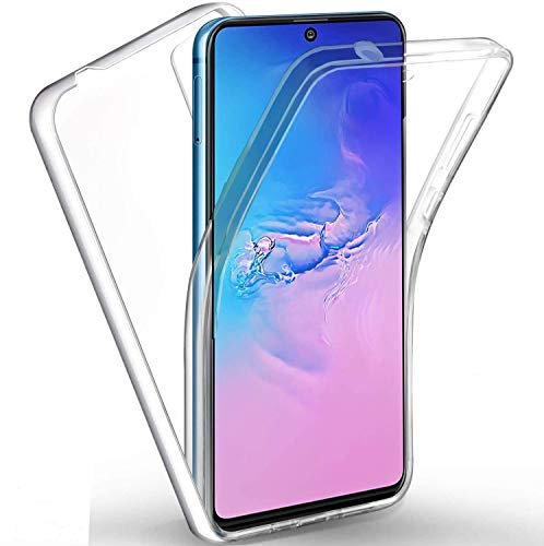 Shreeji For Samsung Galaxy A10 Case Transparent Full Body Crystal Clear Front and Back 360 Degree Protective Cover for Galaxy A10 Phone (Clear)