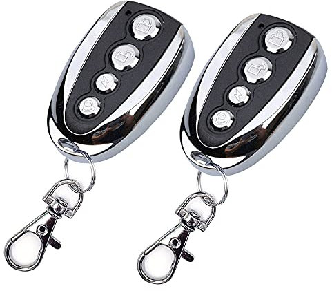 LEYF 2 X Télécommande d'ouvre-Porte de Garage 868MHz - Compatible avec Sommer Henderson 4020/4025/4026/4031/4031/TX02/TX03 - Ajustement Facile - 4 Canaux - Émetteur à Main 2sommer868new