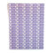 Kleberli - 120 Stück Persönliche Namensaufkleber - 30 × 13 mm - Design: Daisy - Namensaufkleber für Kleidung und Gegenstände