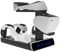 PSVR2 Charging Storage Stand for Playstation VR2 and PS5 Controller - Charging Station with VR Headset Display Stand, 4 Charger Station and LED Indicators