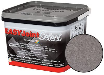 Easy Joint Select Tungsten 12.5KG Tub | EasyJoint Paving Grout & Jointing Compound For Landscaping and Patios | Sweep In Fast Working | Works In All Weather | Quick & Easy Brush In