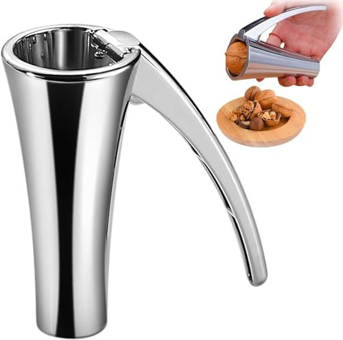 Zinc Alloy Walnut Nut Shelling Tool, 2024 Pecan Nut Cracker Tool, Pecan Cracker Tool, Reusable Nutcracker Clip for Nut Walnut (S)