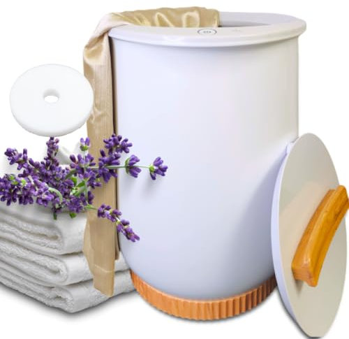 Di'Aroma Towel Warmer, Luxury Towel Warmer Bucket, Large Towel Warmers for Bathroom, Auto Shut Off, Fits Up to Two 40X70 Oversized Towels, Bathrobes, Blankets, PJ's and More