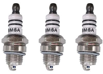 BOOSTI 3x Zündkerze passend für Dolmar 109 110 111 112 115 116 120 PS34 PS41 PS43 PS45 Kettensäge