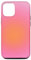 Hülle für iPhone 12/12 Pro Rosa & Orange Aura Cute Ombre Gradient Checkerboard