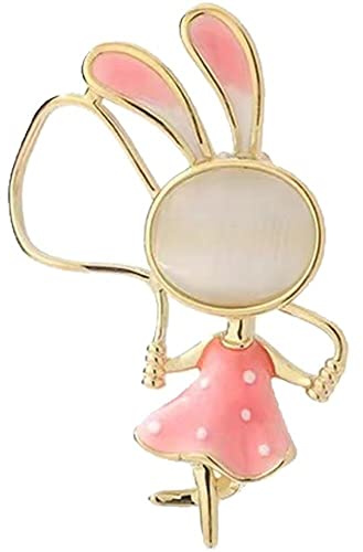 Hasen-brosche, Schöne Hasen-brosche, Exquisite Tier-brosche, Niedliche Tier-accessoires, Schmuck, Geschenk