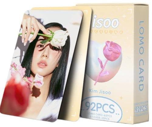 92 koreanische Sterne kugelsichere Teenager 10. BP SK TWICE Peripheriefotokarten doppelseitige LOMO Karten (94185-jisoo)