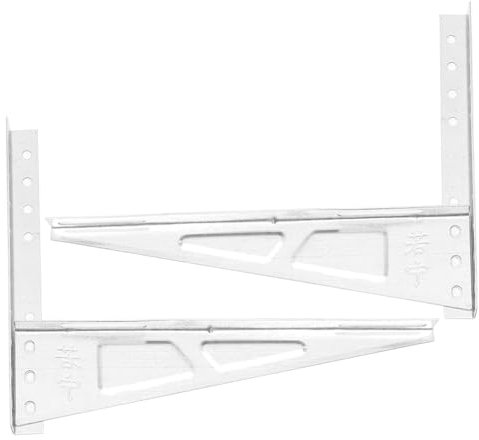 CRILSTYLEO 1 Pair Air Conditioner Bracket Ac Support Bracket Air Conditioner Holder Air Conditioner Window Support Wall Support Holder Air Conditioner Mount Bracket Rolled Steel