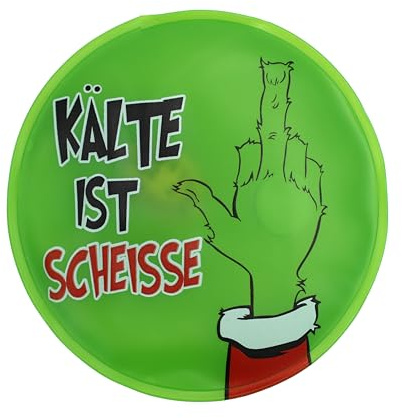 M.Kritzinger's Taschenwärmer, Festtags-Muffel, Grün, Ø 8,5 cm, Handwärmer