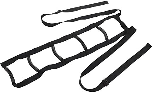 Scala di Corda, Aiuto per Tirare su il Letto, Paziente Anziano, Sedersi, Scala di Corda, Larghezza 3,8 Cm, Scala Regolabile per Letto, Maniglia per Letto in Corda, Aiuto per il