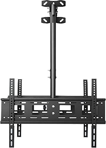 JDJXYNSRT Ceiling TV Mount Bracket for 32 60inch LED TV Adjustable Tilt Swivel Double Screen TV Table Stand Multifunction Display Stand for Big Screen TV