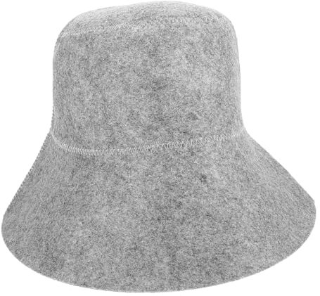 NULYLU Saunahut Aus Elastischem Und Atmungsaktivem Filz Für Damen Bequemer Badehut Für Saunaraum Und Haushaltsbad Wasserabsorbierend Mit Passender Größe