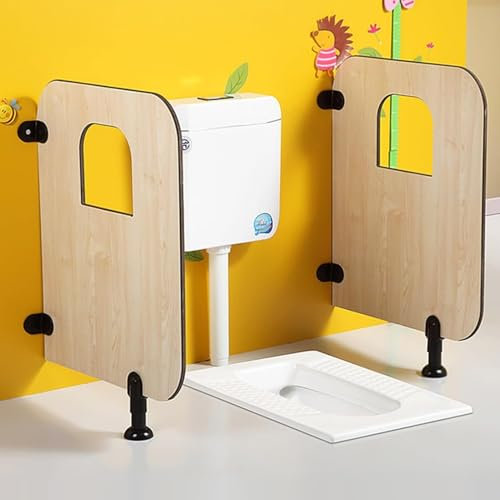 Urinal Bildschirm Toilette Partition， Kinder-Urinal-Trennwand for öffentliche Toiletten im Kindergarten, 1/2/3 Stück(1Pcs)