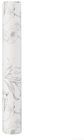 und leicht zu reinigende Blumentapete, wasserfest, für Küche und Bad, (B)