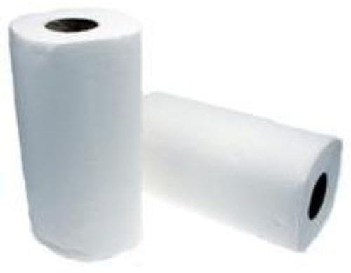 2Work Kitchen Roll (Pack of 2) x12 White CT73665