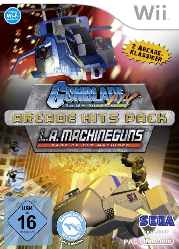 Gunblade NY, L. A. Machineguns, Arcade Hits Pack, Nintendo-Wii-Spiel