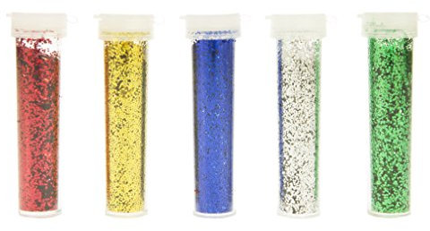 Creation Station CS1911 Glitter Assortment Gold, Silver, Blue Red and Green