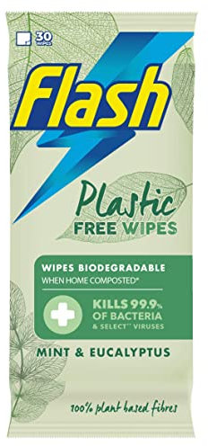 Flash Wipes Eucalyptus 30 Wipes
