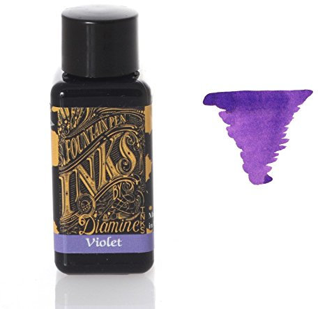 Diamine 30ml Violet fountain pen ink bottle