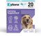 Zylkene Calming Supplements for Cats & Dogs up to 10kg 75mg Helps Ease Pet Anxiety Helps Pets cope with Short-Term challenging situations: Loud Noises Easily Administered 20 Capsules