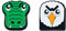 Gamma Unisex Schlägerzubehör Zoodamp 2er Eagle Gator Vibrationsdämpfer, mehrfarbig, S