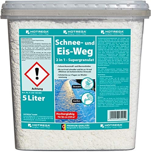 Hotrega Schnee-und Eis-Weg 5L 2in1- Supergranulat