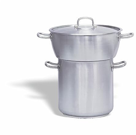 Couscoussier Inox Bombé 50 litres - Pujadas - - Inox50Oui x400mm