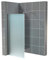 Duschabtrennung Walk in Dusche Nano ESG 10mm in vielen Designs 2000mm x 1000mm vollsatiniert Duschtrennwand Glaswand