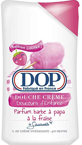 DOP Gel Douche Crème Douceurs d'Enfance Barbe à Papa à la Fraise de Sananas 250 ml - Lot de 4