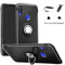 LFDZ Custodia per Xiaomi Redmi Note 7,Resistente TPU Case Design 360 Grado Rotazione Protective Custodia Cover per Xiaomi Redmi Note 7 / Redmi Note 7 PRO Smartphone,Nero