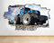 Traktor Bauernhof Jungen Schlafzimmer Tiere Land zerschlagen Wandtattoo 3D Kunst Aufkleber Kinder Schlafzimmer Baby Kinderzimmer Poster Wohnzimmer Jungen M?dchen Wandbild