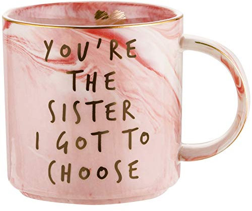 You're the Sister I Got to Choose - Like Sisters Gifts - Best Friend Friendship Gifts for Women - Funny Best Friend Birthday Gifts for Soul Unbiological Sister, BFF