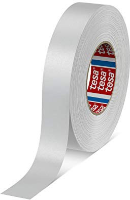 tesa band 4651 Premium leistungsstarkes Gewebeband versch. Breiten und Farben (30 mm x 50 m, weiss)
