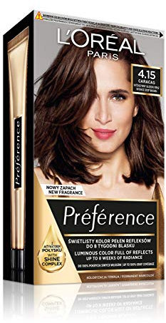L'Oréal Paris Préférence 4.15 CARACAS Haarfarbe Intensiv Braun