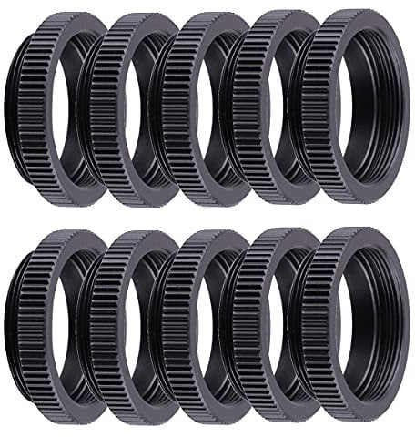 10pcs 5mm C-CS C-Mount Camera Lens Adapter Ring C to CS Extension Tube for CCTV Security Cameras