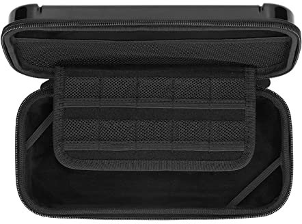 ciciglow Tragetasche für Lite, Hartschalen-Reisetragetasche, Wasserfeste Hülle mit Aufbewahrung für Lite Konsole & Zubehör, Schwarz