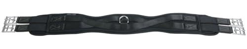Harry's Horse Sattelgurt Memoryfoam D-Ring (100 cm, schwarz)