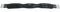 Harry's Horse Sattelgurt Memoryfoam D-Ring (100 cm, schwarz)