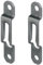 cyclingcolors 2x Verbindungsbeschlag Modular brüniert antik schnell lösbare Verbindungen Möbelverbinder Linsenkopfbeschlag Schlüssellochaufhänger Linsenkopfbeschlag