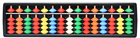 Abacus chinois 15 chiffres Abacus Mathématique Soroban pour enfants Calcul des mathématiques pour les enfants Calcul et éducation mathématique arithmétique